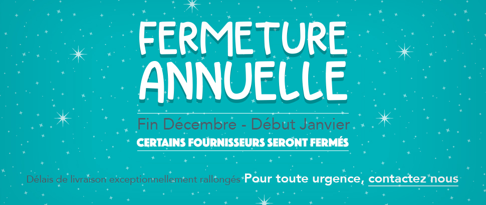 Fermeture annuelle