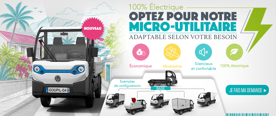 Optez pour notre micro-utilitaire