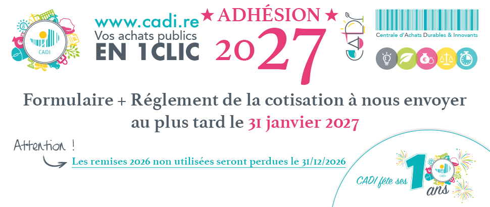 Adhésion 2027