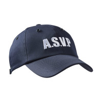 Casquette type baseball - microaérée. imperméable et respirante. Brodée “ASVP”.