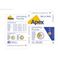 Boite 100 pochettes de plastification a4 125 microns