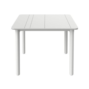 Table carrée Noa extérieur 4 places 90 x 90 cm - Polypropylène - Protection UV