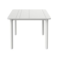 Table carrée Noa extérieur 4 places 90 x 90 cm - Polypropylène - Protection UV