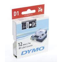K7 ruban dymo d1 - 24mm x 7m - noir/blanc