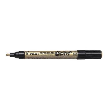 Marqueur permanent super color moyen 1mm or