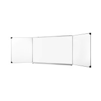 Tableau mural blanc triptyque