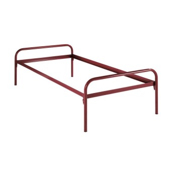 Lit PYLOS 80x190cm - cintré simple - tube rond