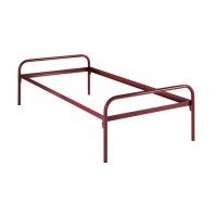 Lit PYLOS 80x190cm - cintré simple - tube rond