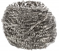 Paquet de 10 éponges spirale inox 40g