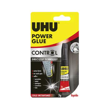 Power glue liquide uhu control tube 3g