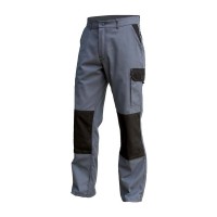 Pantalon electricien typhon gris / noir