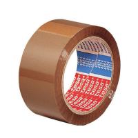 Lot de 6 rouleaux adhesifs havane 50mm x 66m polypro
