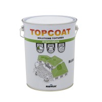 Peinture étanche imperméable pour toitureTopcoat blanc 5kg