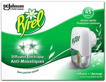 Diffuseur pyrel anti-moustiques electrique liquide