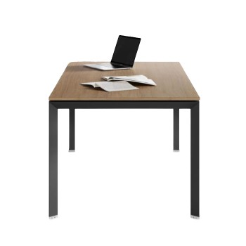 Bureau droit de direction 5th élément 160 x 80 cm + Voile de fond + Supports