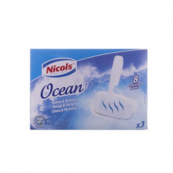 Bloc cuvette wc ocean lot de 3 x 45g