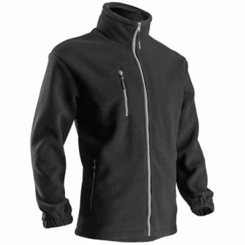 Veste pull polaire zip central