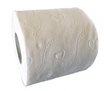 Papier toilette menager 2 plis microgaufre blanche