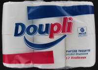 Rouleaux papier hygienique mini 2 plis - gaufré - 18M