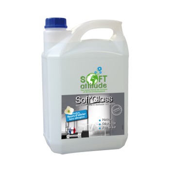 Nettoyant vitres et surfaces modernes Soft'Glass - 5L