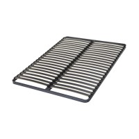 Sommier cadre métal 90 x 190 cm lattes en bois