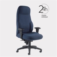 Siège ergonomique large assise forte corpulence - Poids max 160 kg