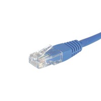Cable rj45 catégorie 6 u/utp bleu - 1.5m
