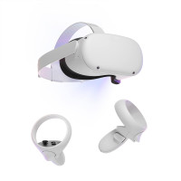 Casque de réalité virtuelle Meta Quest 2 - 128 Go Blanc