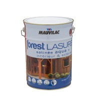 Teinture boisForest lasure aqua+ acajou 6lt