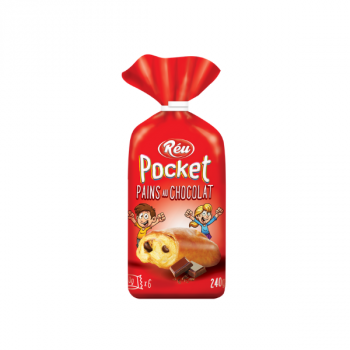 Pocket Pains au Chocolat x 6 - Réu