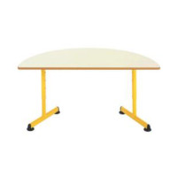 Table demi-lune réglable en hauteur
