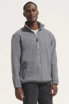 VESTE POLAIRE HOMME GRIS CHINE