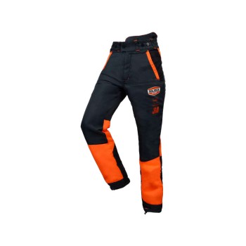Pantalon aupa gris/orange