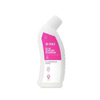 Gel nettoyant détarttrant désodorisant 4D SCALE - 750ml