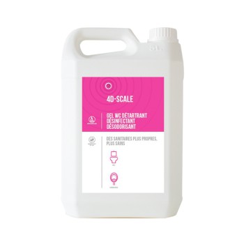 Gel nettoyant détarttrant désodorisant 4D SCALE - 5L