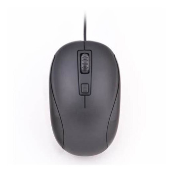 Souris optique gaucher - 3 boutons - filaire - USB