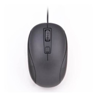 Souris optique gaucher - 3 boutons - filaire - USB