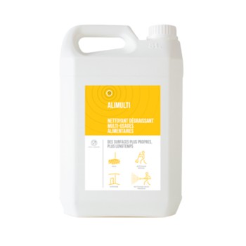 Nettoyant dégraissant multi-usages alimentaire Alimulti -5L