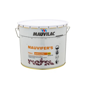 Peinture laquée antirouilleMauvifer s noir ferronnerie 6lt