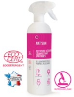 Nettoyant dégraissant désinfectant sanitaires Nat'San - 750ml