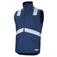 Gilet intérieur accès multirisque bleu marine