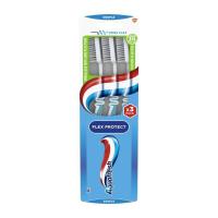 Lot de 3 brosses à dents souple Aquafresh flex