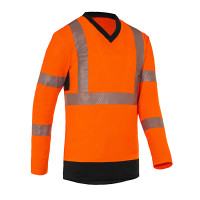 Tee-shirt haute visibilité manches longues