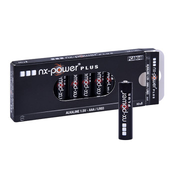 Pile alcaline LR03 - AAA Nx-Power Plus 1.5V 1.46Ah
