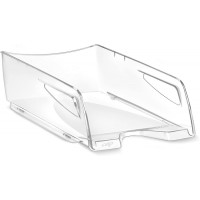 Corbeille à courrier capamax cristal h11.5cm