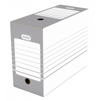 Boite archive elb d10 cm auto gris