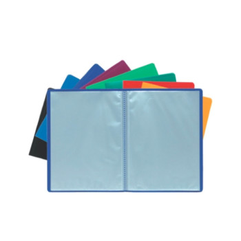 Reliure 10 pochettes fixes - 20 vues