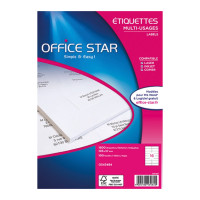 Boite de 1600 etiquettes 105x37