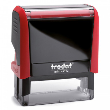 Monture trodat t4912 47x18mm + plaque caoutchouc 4 lignes