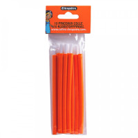 Sachet de 10 pinceaux a colle manche plastique 12cm